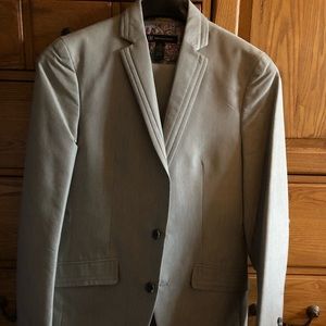 Mens three piece suit.
